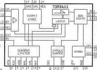 Драйвер ЛПМ нп TDA3611