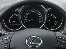 Подключение приборной панели Lexus