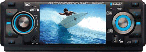 Разъёмы а/магнитол MYSTERY