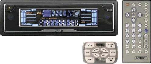 Разъёмы а/магнитол MYSTERY