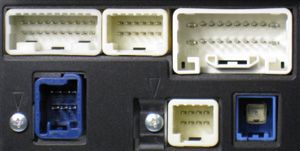 Разъёмы а/магнитол TOYOTA