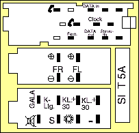 Разъёмы а/магнитол VW