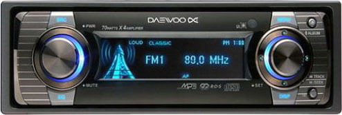 Разъёмы а/магнитол DAEWOO