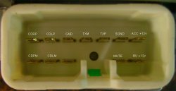 Разъёмы подключения CHANGER