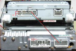 Разъёмы а/магнитол TOYOTA