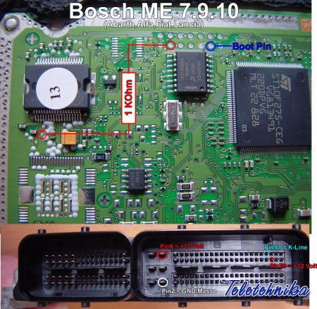 Подключение ЭБУ автомобилей Alfa Romeo