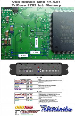 Подключение ЭБУ автомобилей Skoda