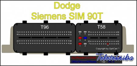 Подключение ЭБУ Siemens